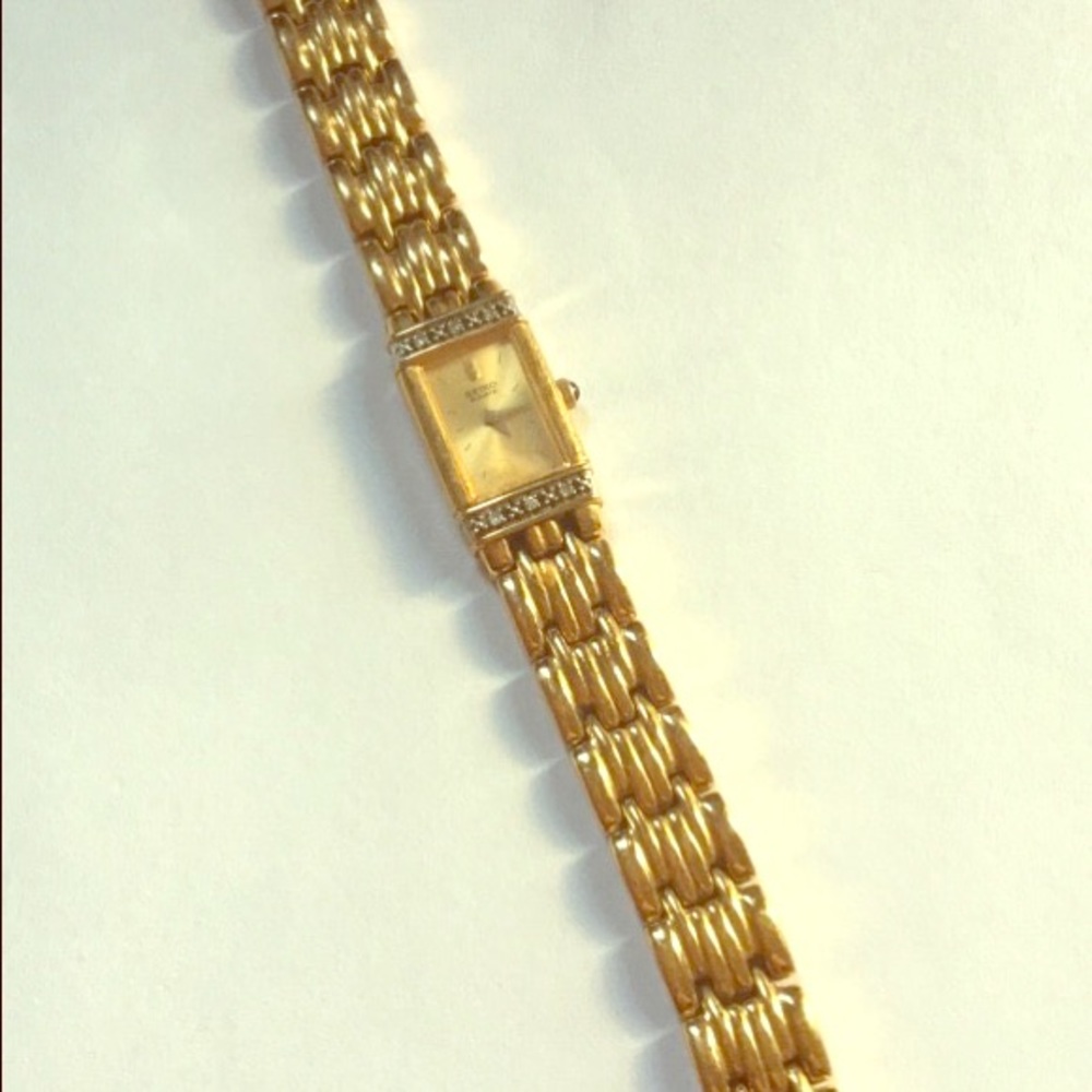 Gold Plated Stainless Steal Antique Watch